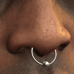 Captive Clicker Ring Silver